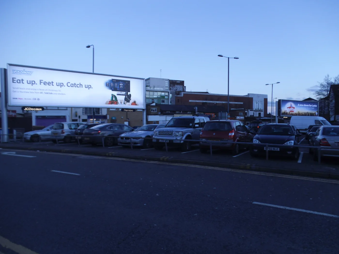 The car park behind Richmond Road, Kingston. Ten car parks in the borough are run by the council.
